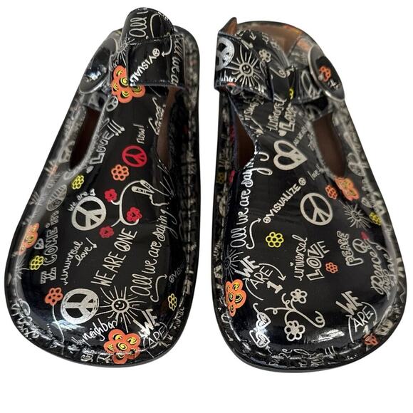 Alegria Women's Peace Love Classic T-Strap Clogs Size 40 (9.5-10 ) ALG-311 - Picture 3 of 9